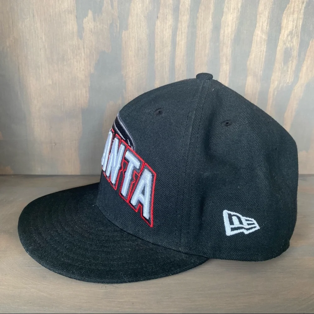 Atlanta Falcons New Era 59Fifty NFL Equipment Fitted Baseball Hat Cap Sz 7 3/8_2